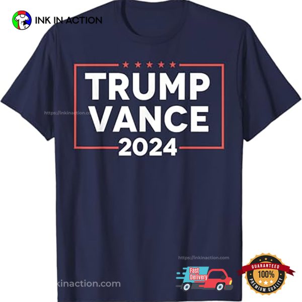 Trump Vance 2024 Donald Trump J.D. Vance Take America Back T-Shirt