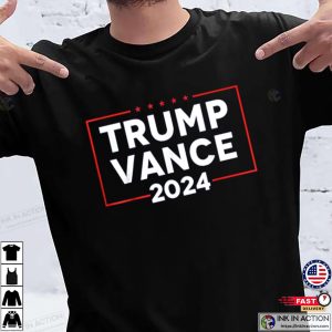 Trump Vance 2024 Donald Trump J.D. Vance Take America Back T-Shirt