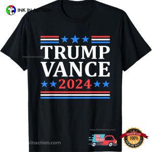 Trump Vance 2024 For President Tee 3