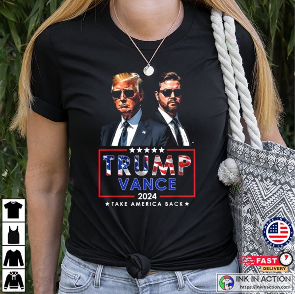 Trump Vance 2024 Take America Back T-Shirt