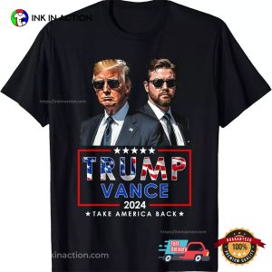 Trump Vance 2024 Take America Back T Shirt 3