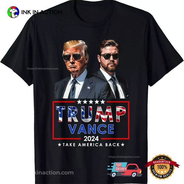 Trump Vance 2024 Take America Back T-Shirt