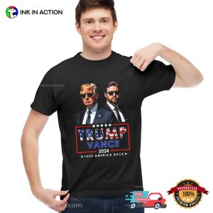 Trump Vance 2024 Take America Back T Shirt