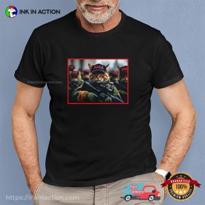 USA Cats Army MAGA Trump T-shirt 1