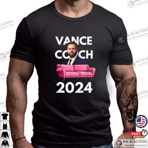 Vance Couch 2024 Funny Meme Election T-Shirt