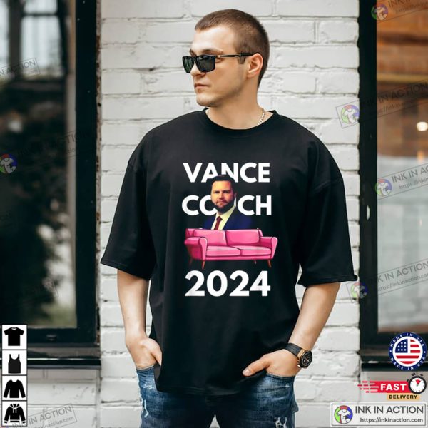 Vance Couch 2024 Funny Meme Election T-Shirt