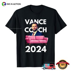 Vance Couch 2024 Funny Meme Election T Shirt 3