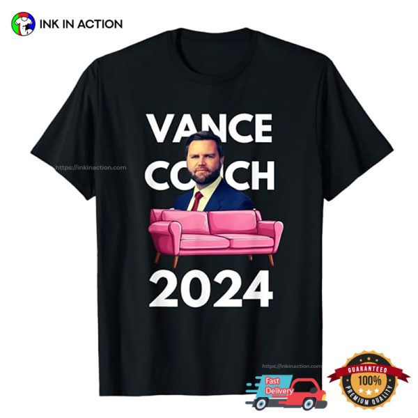 Vance Couch 2024 Funny Meme Election T-Shirt