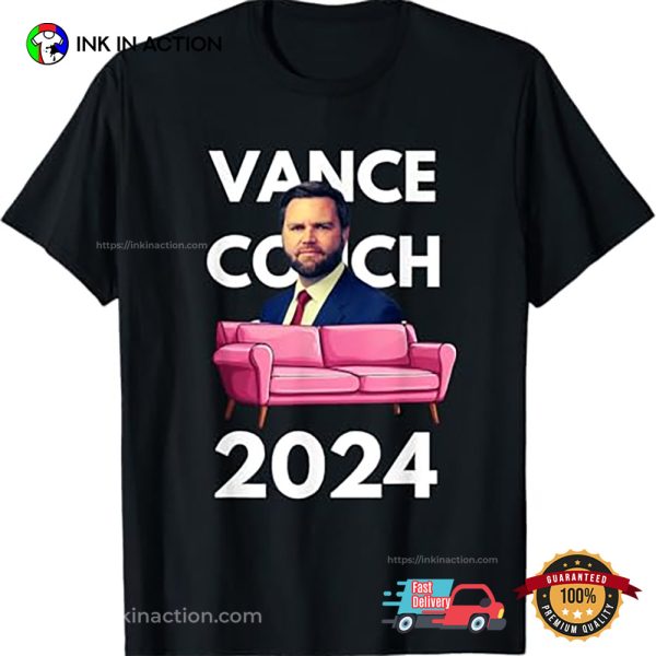 Vance Couch 2024 Funny Meme Election T-Shirt