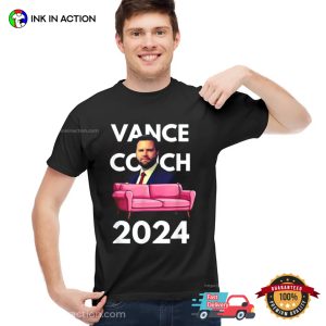 Vance Couch 2024 Funny Meme Election T Shirt