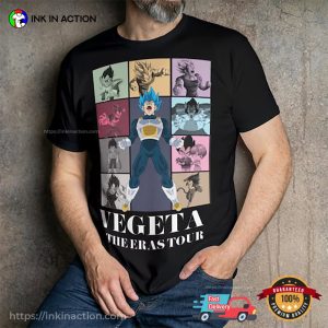 Vegeta The Eras Tour Dragon Ball Z Shirt