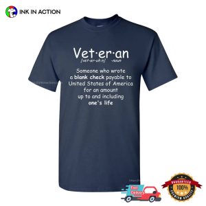 Veteran Definition Patriotic veterans day tee 2