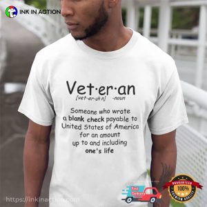 Veteran Definition Patriotic veterans day tee