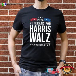 Veterans For Harris Walz 2024 Shirt