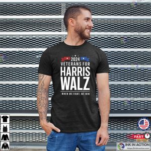 Veterans For Harris Walz 2024 Shirt