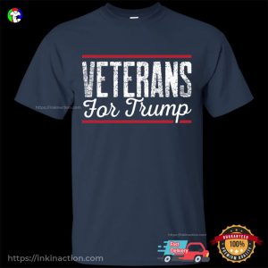 Veterans For Trump Support Donald Trump T shirt 1