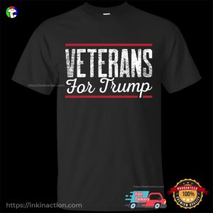 Veterans For Trump Support Donald Trump T shirt 3