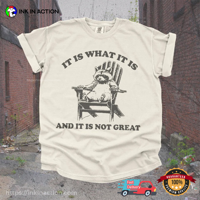 Vintage 90s Funny Racoon Comfort Colors T-shirt Vintage 90s Funny Racoon Comfort Colors T-shirt