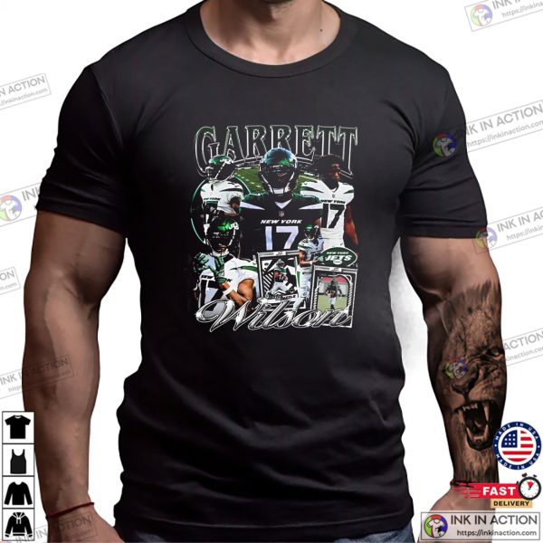 Vintage 90s Graphic Garrett Wilson New York Jets T-shirt