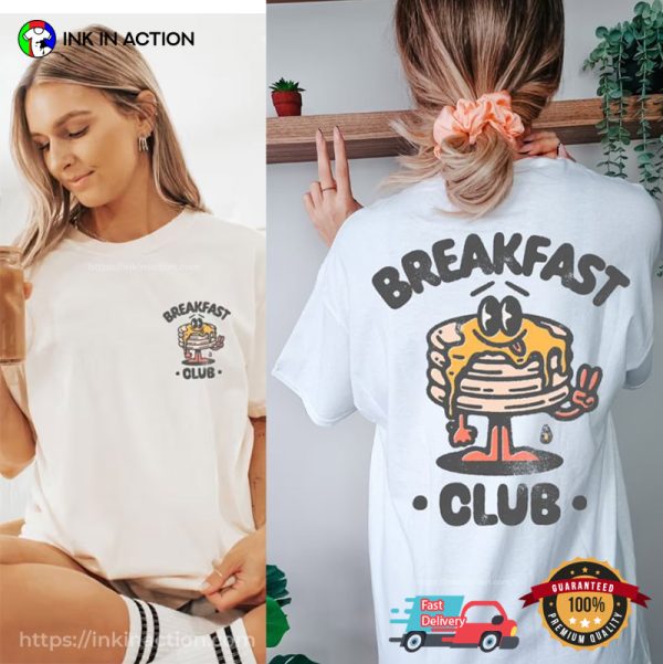 Vintage Breakfast Club Aesthetic Bohemian Comfort Color Tee