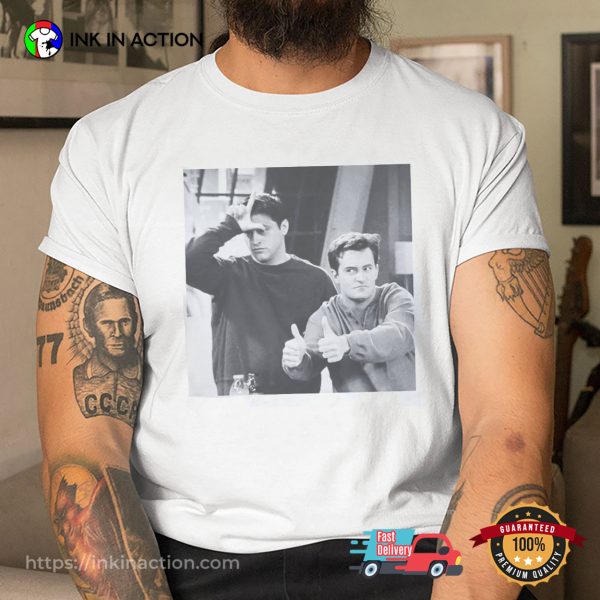 Vintage Friends Joey And Chandler Funny T-shirt