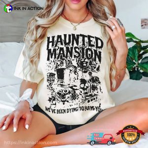 Vintage Haunted Mansion Comfort Colors Shirt 3