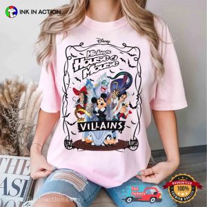 Vintage Mickey's House Of Villains Shirts 2