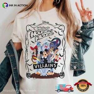 Vintage Mickey's House Of Villains Shirts 3