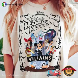 Vintage Mickey’s House Of Villains Shirts