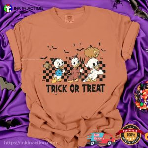 Vintage Trick Or Treat Disney Ducks Comfort Colors T-shirt