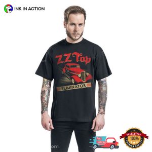 Vintage ZZ Top Eliminator Album Music T-shirt