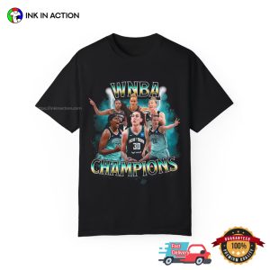 WNBA CHAMPIONS new york liberty basketball 90s T shirt 3