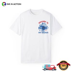 Welcome To Los Angeles Est 1958 2 Sided T shirt 3