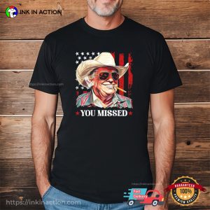 Western Cowboy Trump Funny President 2024 T shirt 3