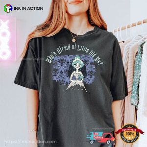 Who's Afraid of Little Old Me Ghost Bride Comfort Colors Tee 1