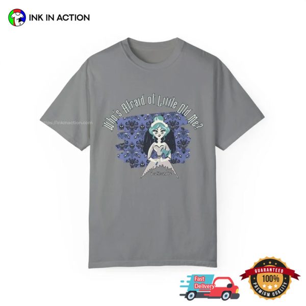 Who’s Afraid of Little Old Me Ghost Bride Comfort Colors Tee