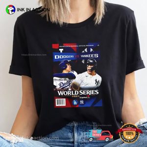 World Series 2024 MLB Dodgers Vs Yankees Gameday T shirt 3