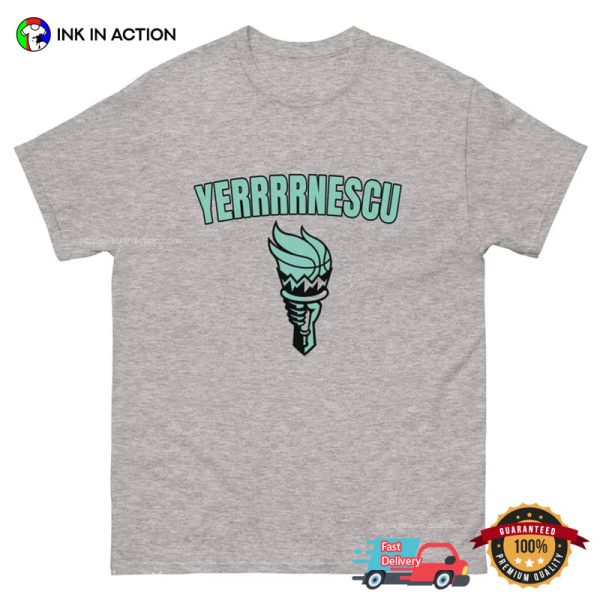 Yerrrrnescu Sabrina Ionescu New York Liberty T-shirt