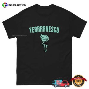 Yerrrrnescu sabrina ionescu new york liberty T shirt 3