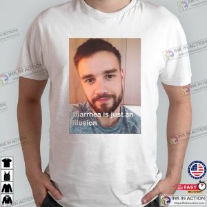 Diarrhea Is Just An Illusion Funny Liam Payne T-shirt