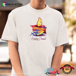 diwali lamps Happy Diwali wishes Shirt 1