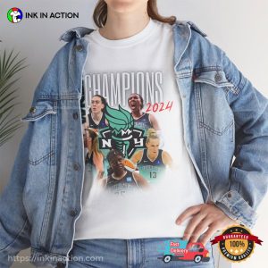 wnba liberty Champions 2024 Unisex T shirt