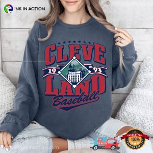 1993 Cleveland Baseball Vintage Comfort Colors T-shirt