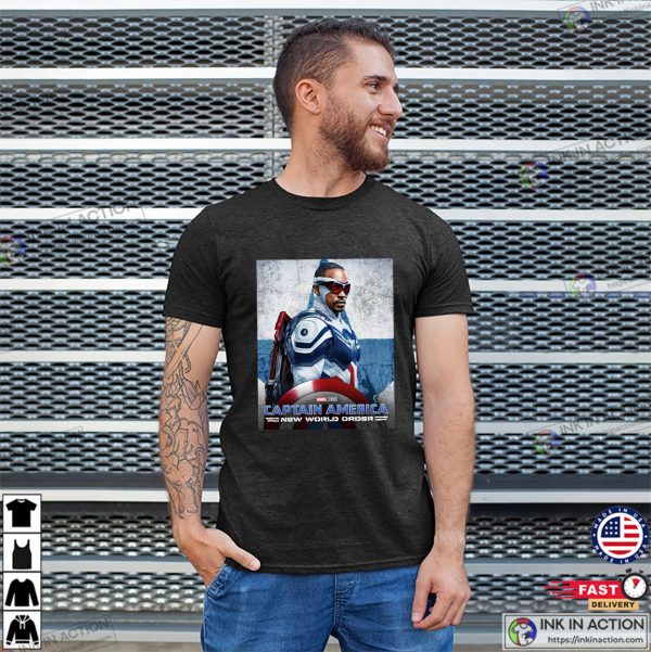 2024 Captain America New World Order Movie T-shirt