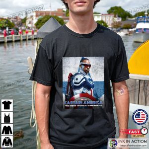 2024 Captain America New World Order Movie T-shirt