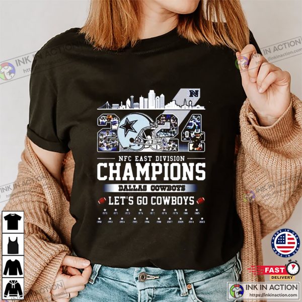 2024 NFC East Division Champions Dallas Cowboys Shirt