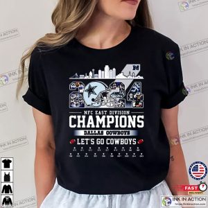 2024 NFC East Division Champions Dallas Cowboys Shirt 3