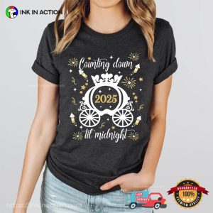 2025 Counting Down Til Midnight Disney New Years Eve Comfort Colors Shirt 3