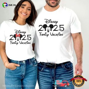 2025 Disney Family Vacation Matching T-shirt