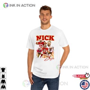 49ers NICK BOSA Collection T shirt 3